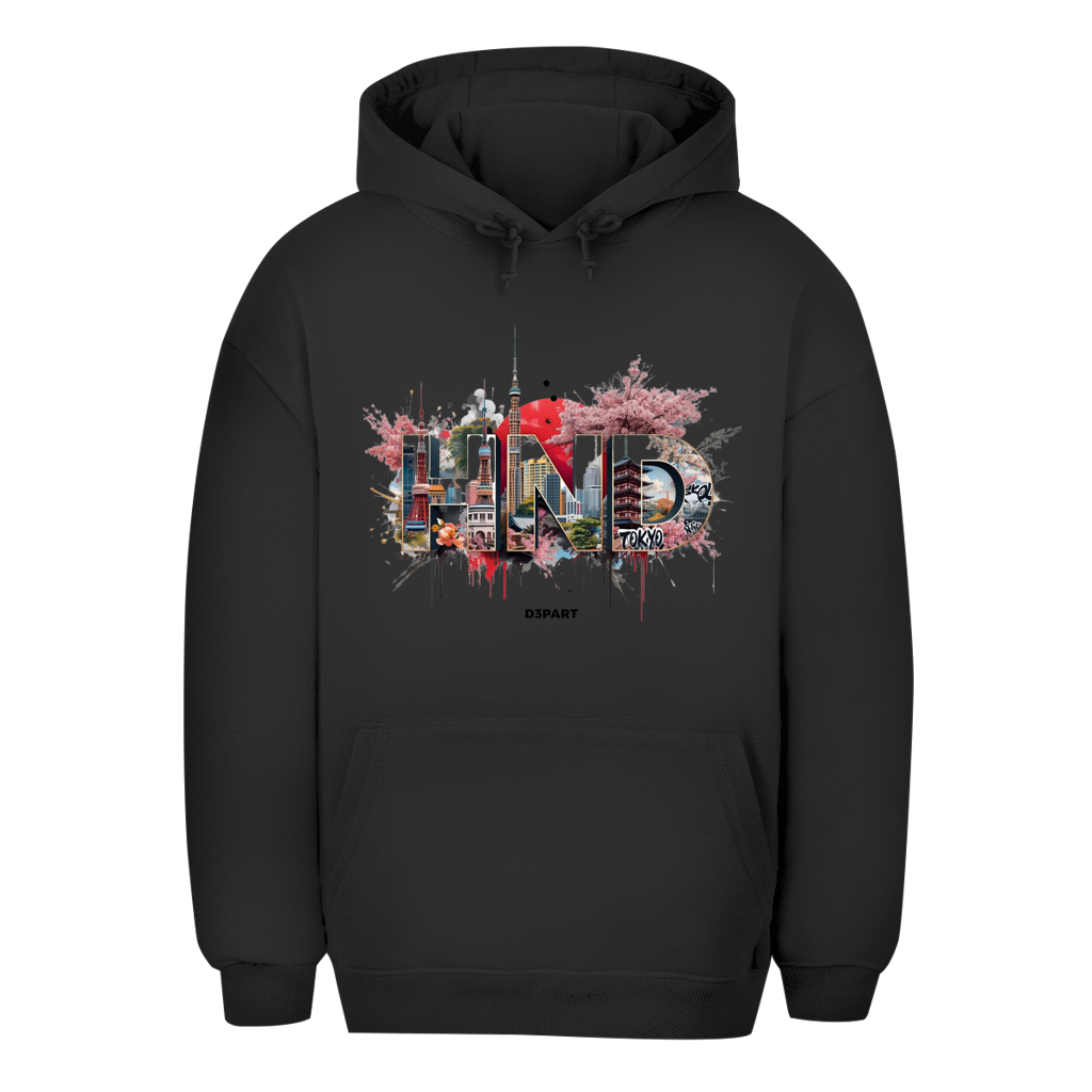 D3PART™ - Tokio I HND - Signature Oversized Hoodie