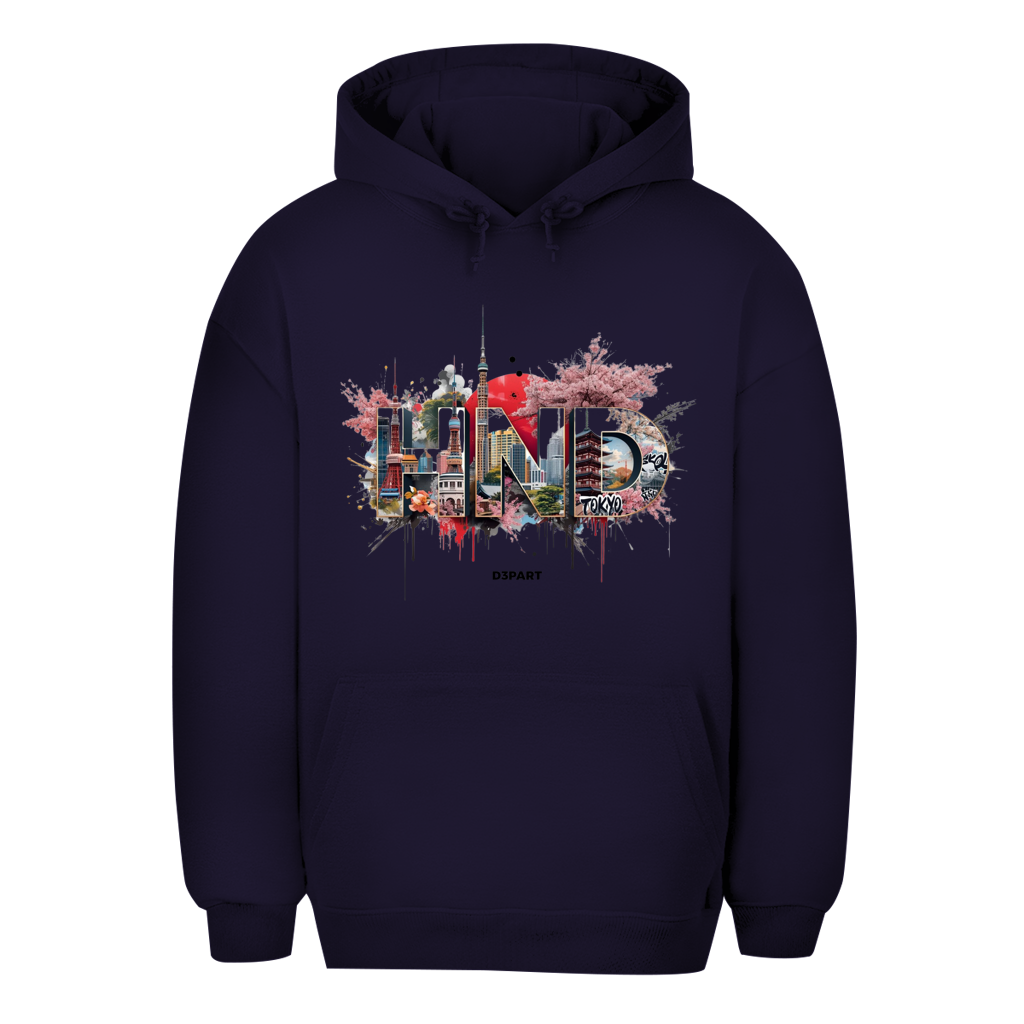 D3PART™ - Tokio I HND - Signature Oversized Hoodie