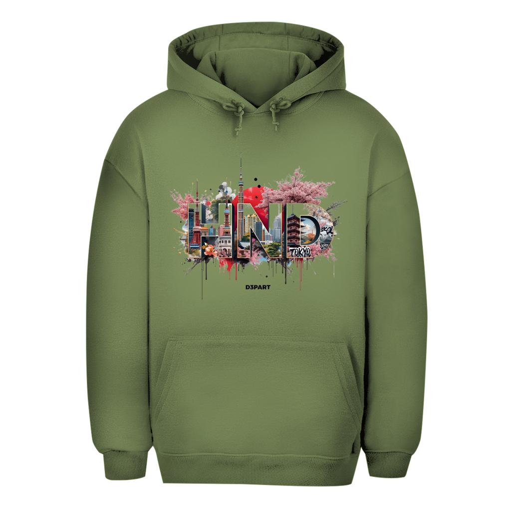 D3PART™ - Tokio I HND - Signature Oversized Hoodie