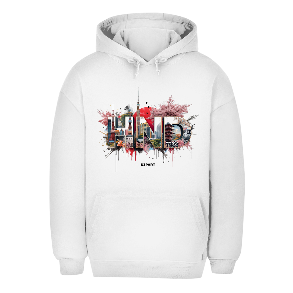 D3PART™ - Tokio I HND - Signature Oversized Hoodie