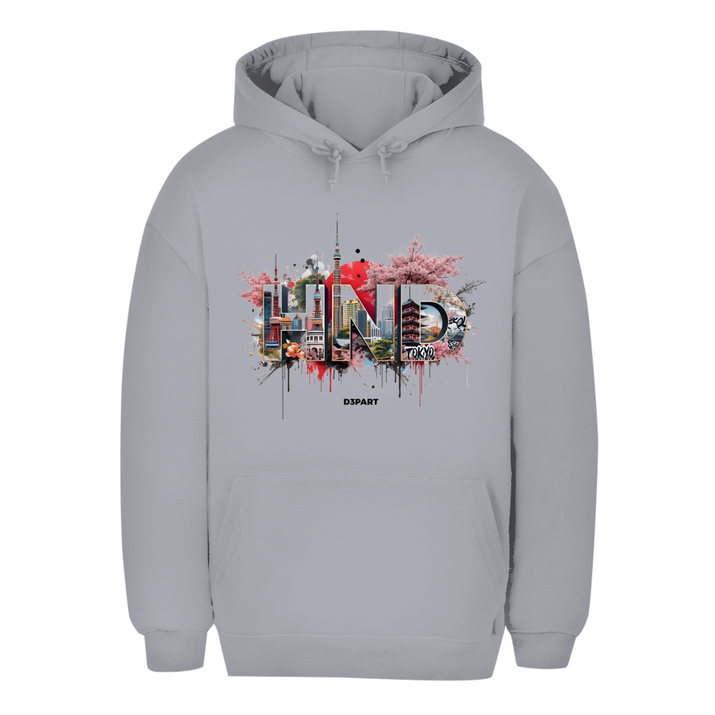 D3PART™ - Tokio I HND - Signature Oversized Hoodie