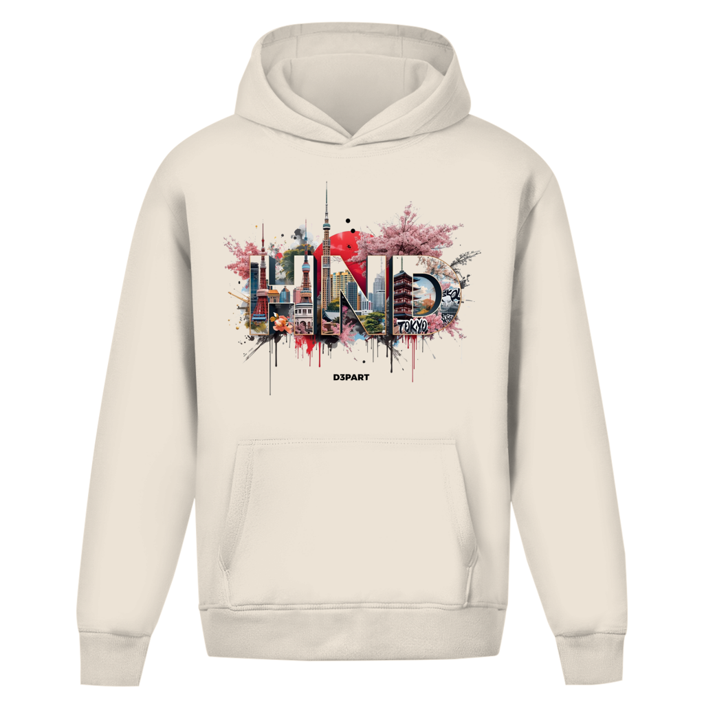 D3PART™ - Tokio I HND - Core Oversized Hoodie