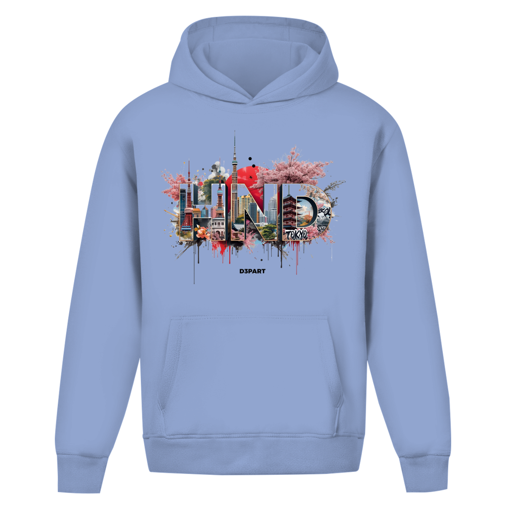 D3PART™ - Tokio I HND - Core Oversized Hoodie