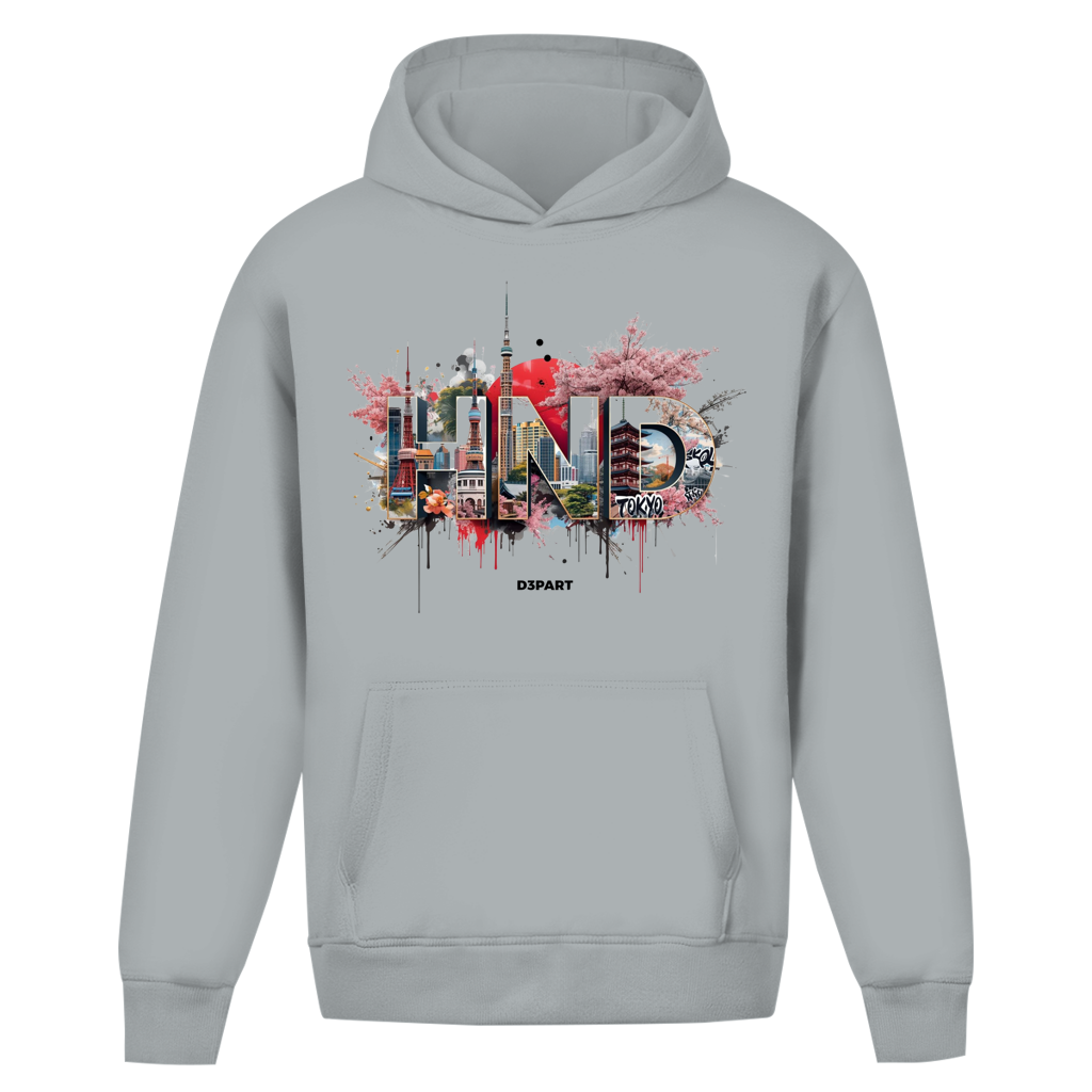 D3PART™ - Tokio I HND - Core Oversized Hoodie