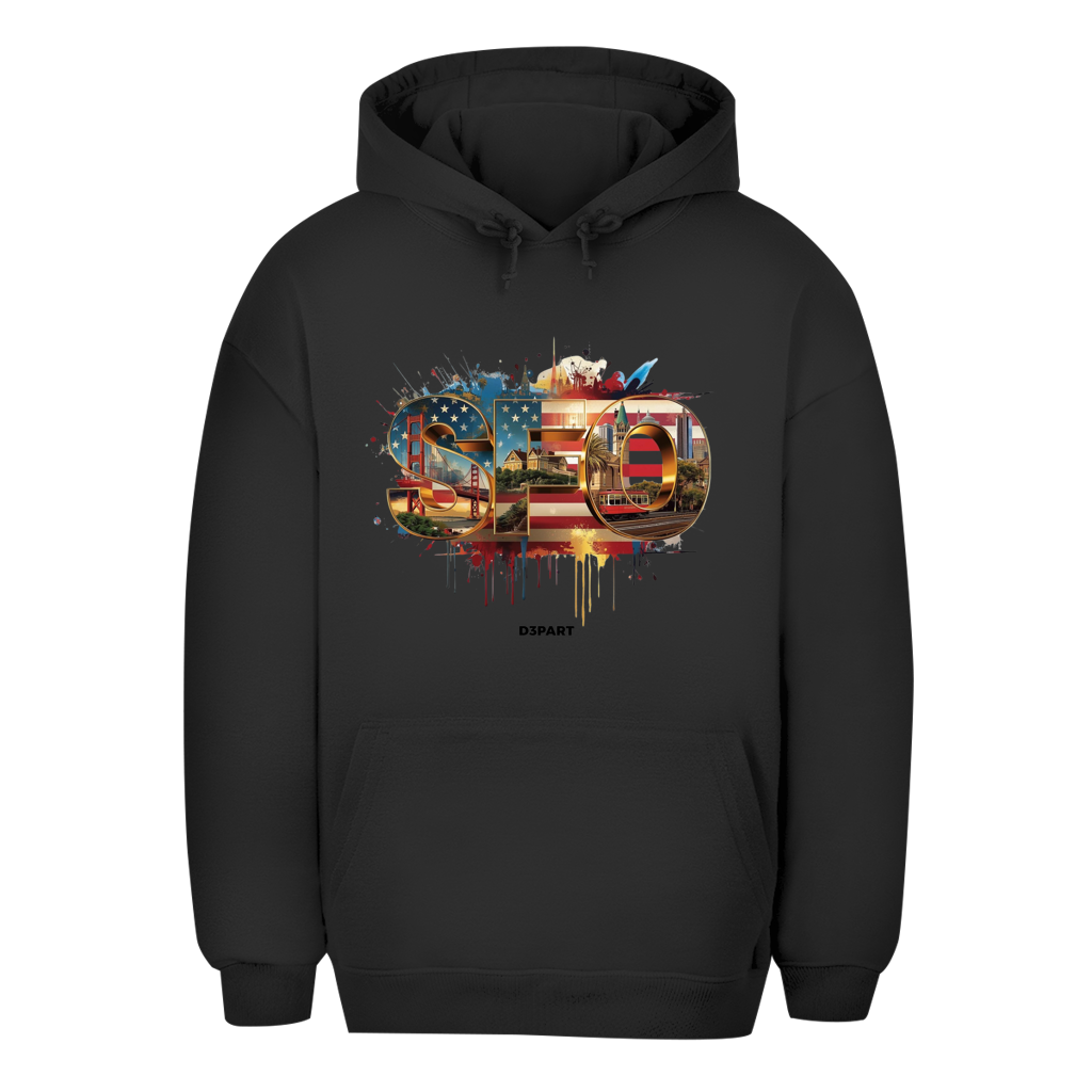 D3PART™ - San Francisco I SFO - Signature Oversized Hoodie
