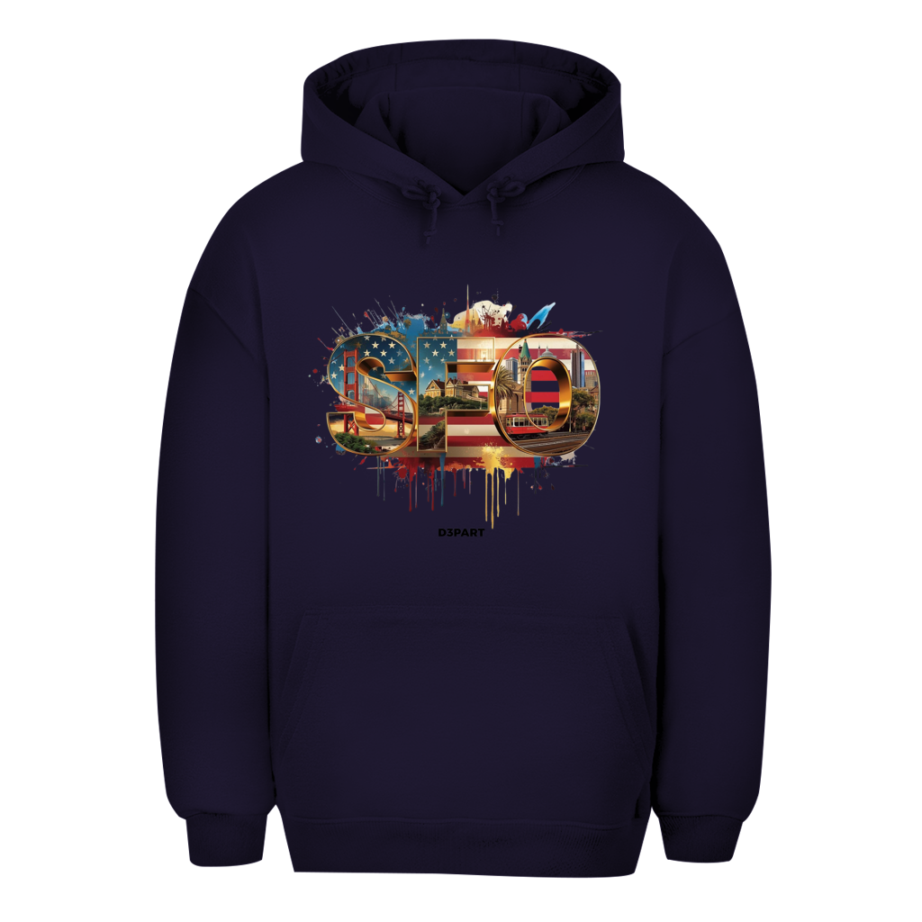 D3PART™ - San Francisco I SFO - Signature Oversized Hoodie