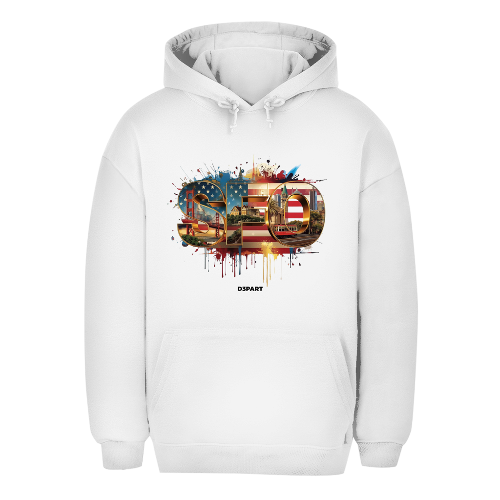 D3PART™ - San Francisco I SFO - Signature Oversized Hoodie