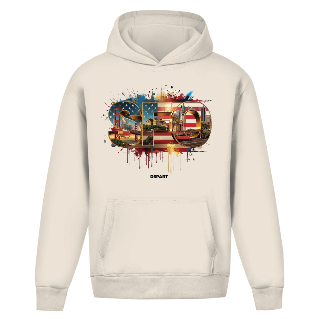 D3PART™ - San Francisco I SFO - Core Oversized Hoodie