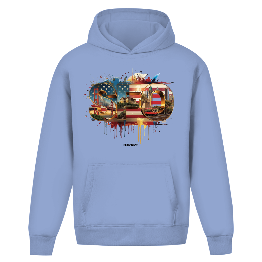 D3PART™ - San Francisco I SFO - Core Oversized Hoodie