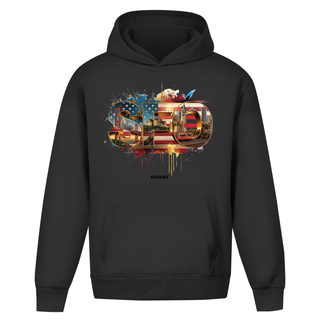 D3PART™ - San Francisco I SFO - Core Oversized Hoodie