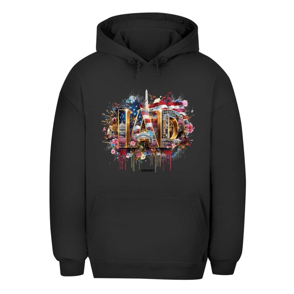 D3PART™ - Washington DC I IAD - Signature Oversized Hoodie