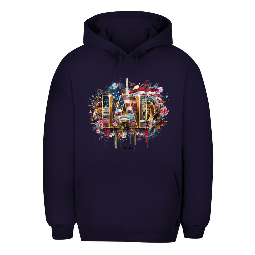 D3PART™ - Washington DC I IAD - Signature Oversized Hoodie