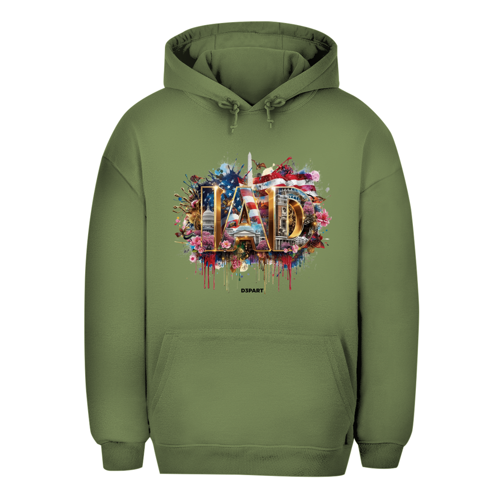 D3PART™ - Washington DC I IAD - Signature Oversized Hoodie