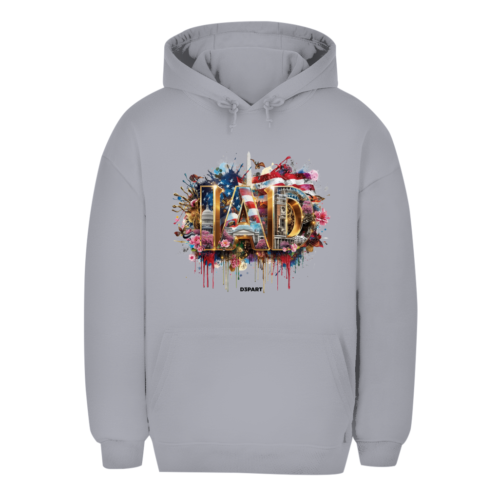 D3PART™ - Washington DC I IAD - Signature Oversized Hoodie