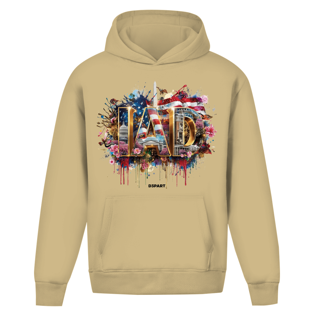 D3PART™ - Washington DC I IAD - Core Oversized Hoodie