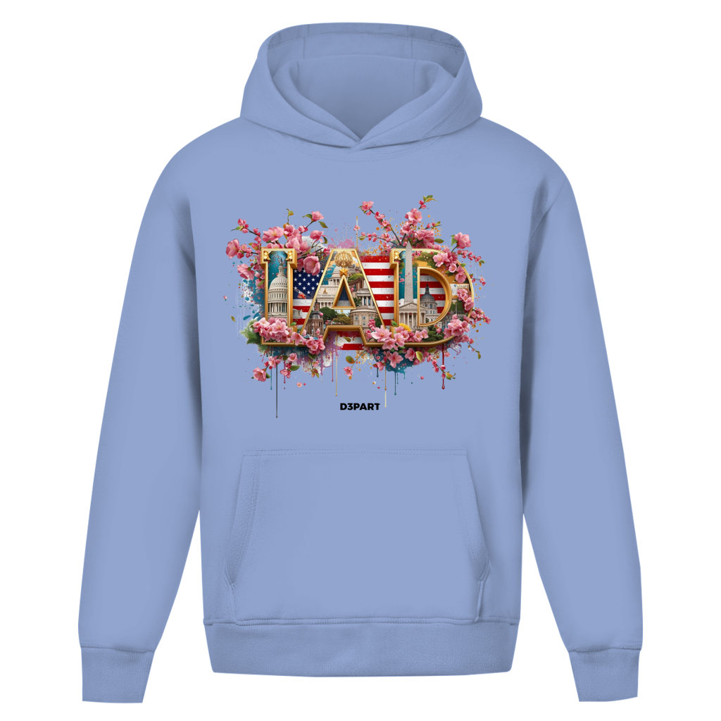 D3PART™ - Washington DC I IAD - Core Oversized Hoodie