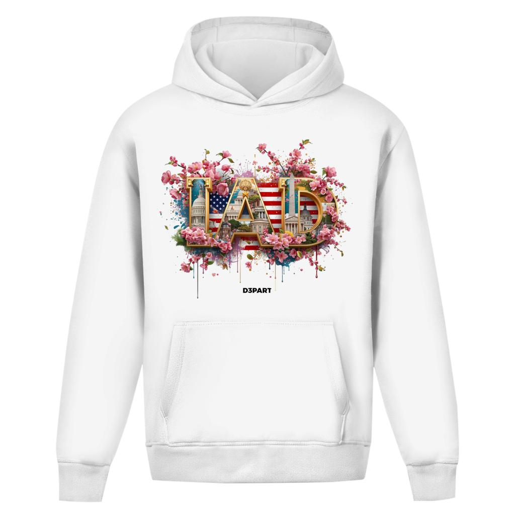 D3PART™ - Washington DC I IAD - Core Oversized Hoodie
