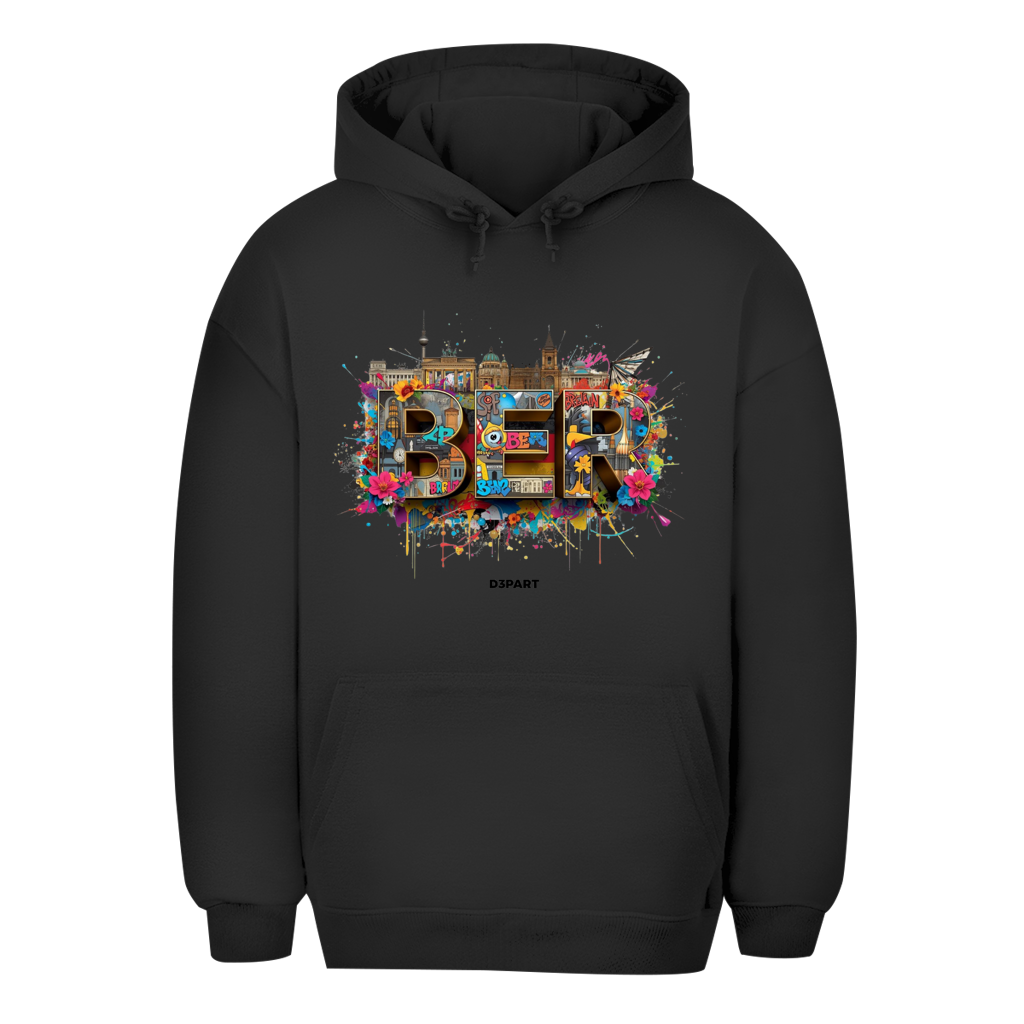 D3PART™ - Berlin I BER - Signature Oversized Hoodie