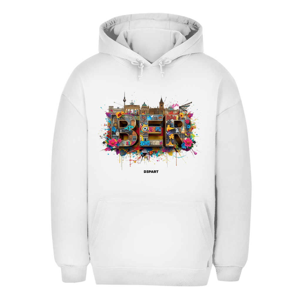 D3PART™ - Berlin I BER - Signature Oversized Hoodie