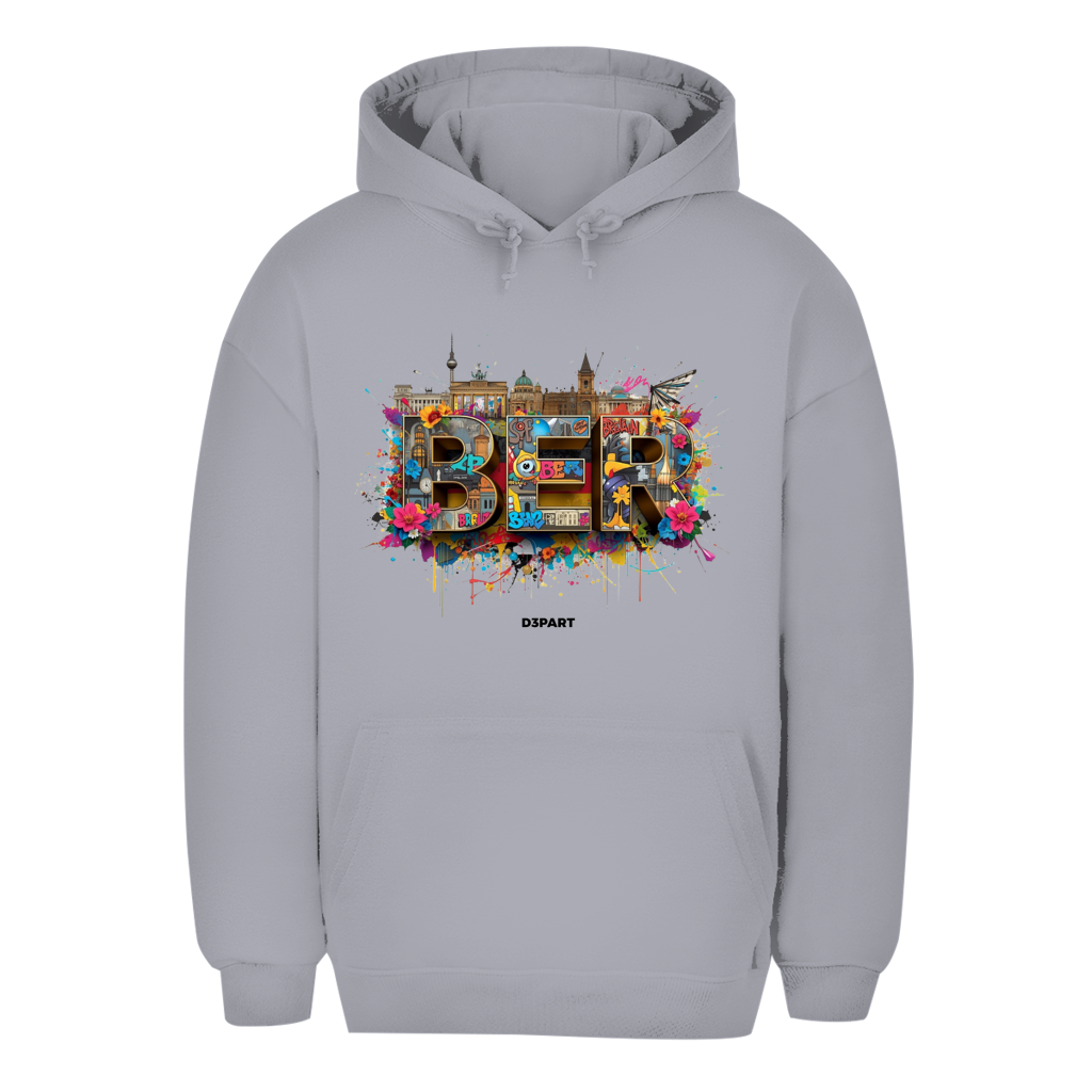 D3PART™ - Berlin I BER - Signature Oversized Hoodie