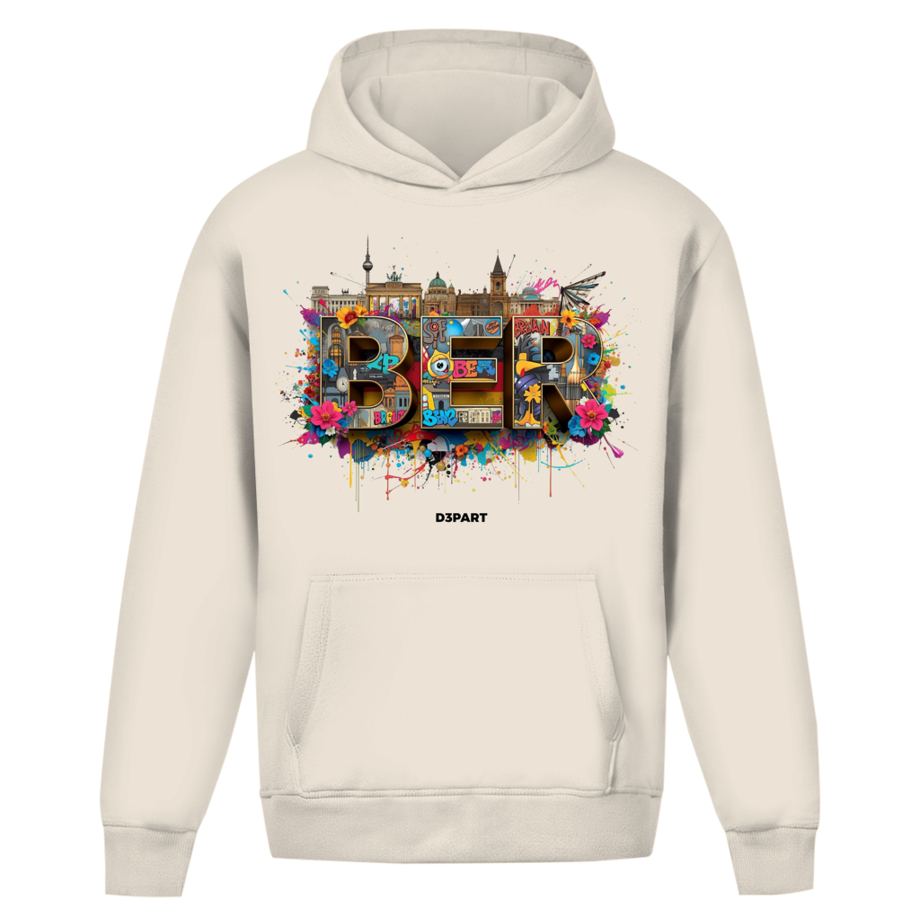 D3PART™ - Berlin I BER - Core Oversized Hoodie