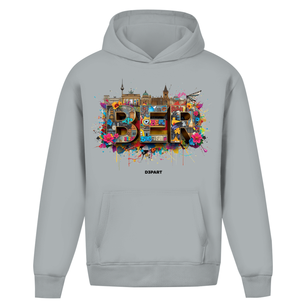 D3PART™ - Berlin I BER - Core Oversized Hoodie
