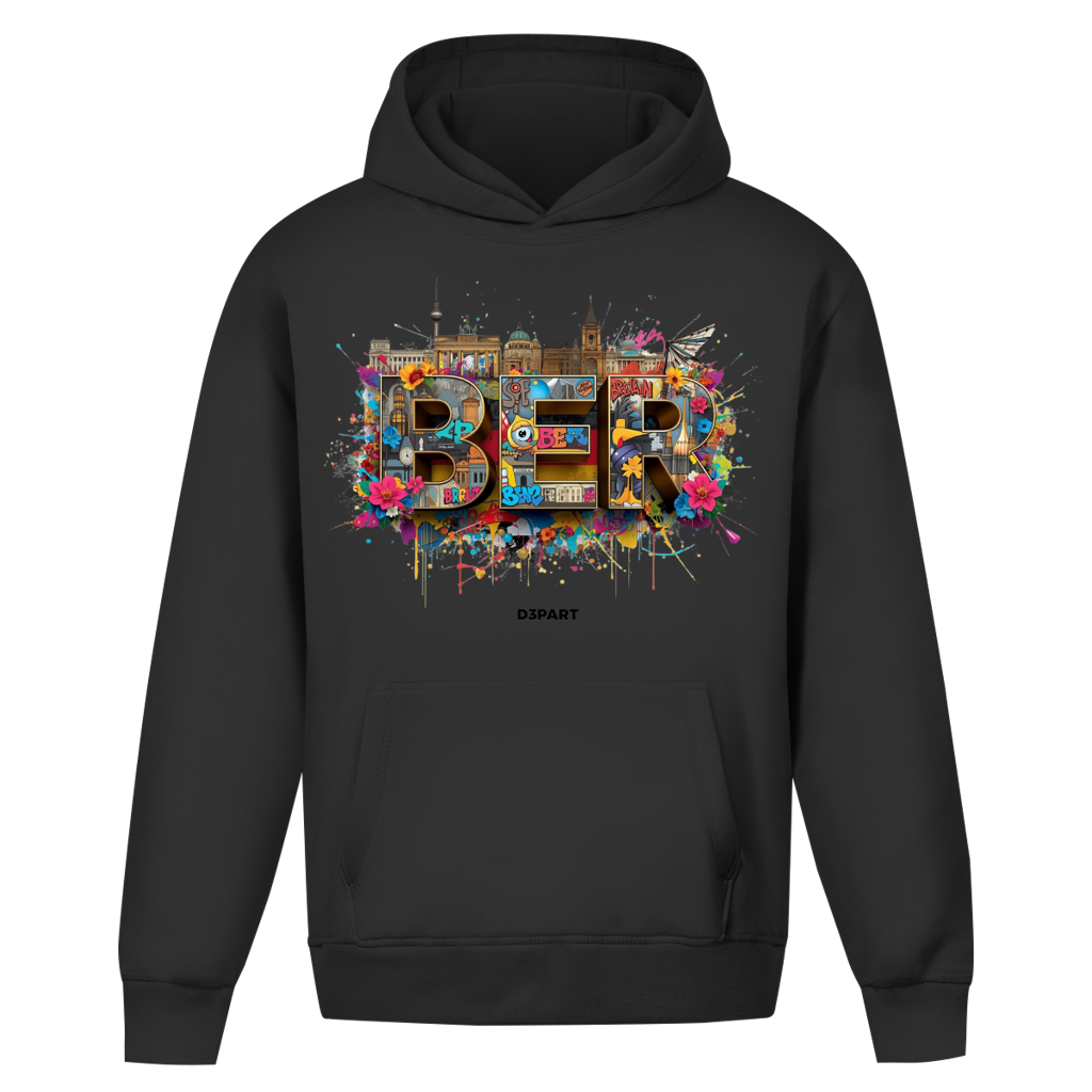 D3PART™ - Berlin I BER - Core Oversized Hoodie