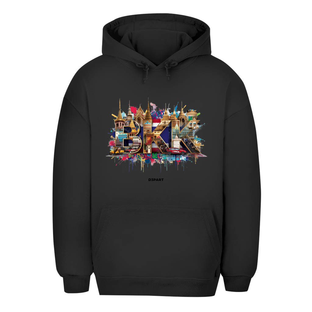 D3PART™ - Bangkok I BKK - Signature Oversized Hoodie