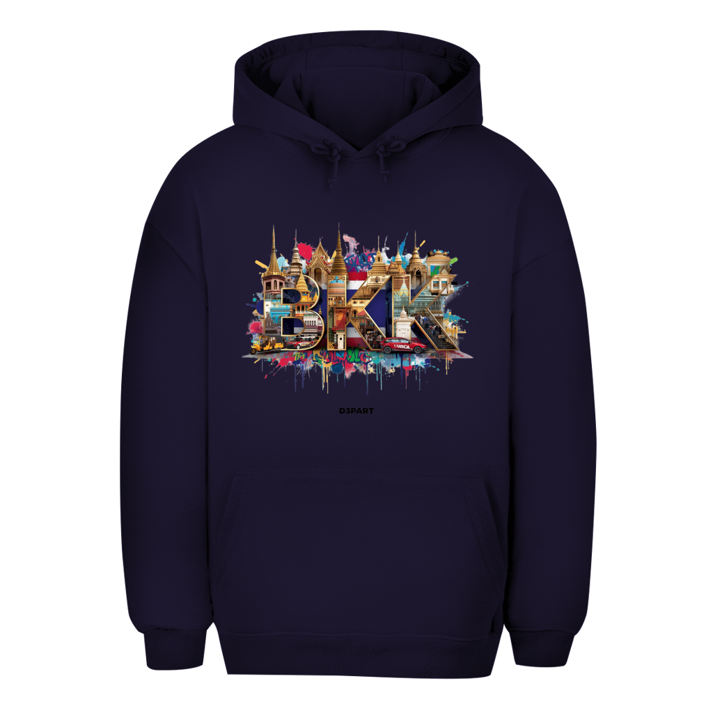 D3PART™ - Bangkok I BKK - Signature Oversized Hoodie