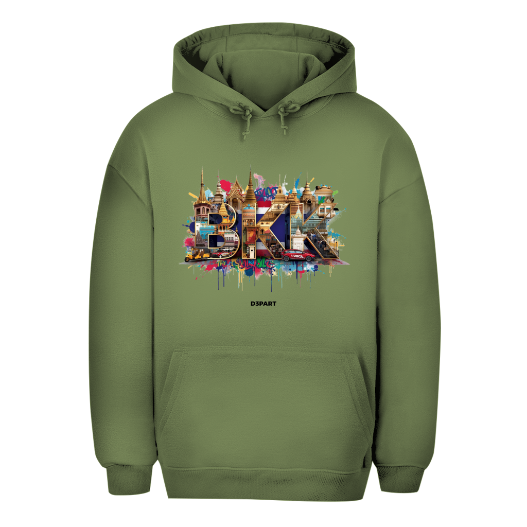 D3PART™ - Bangkok I BKK - Signature Oversized Hoodie
