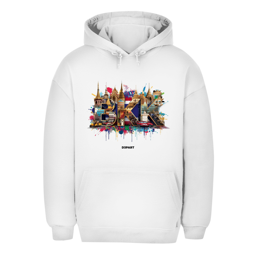 D3PART™ - Bangkok I BKK - Signature Oversized Hoodie