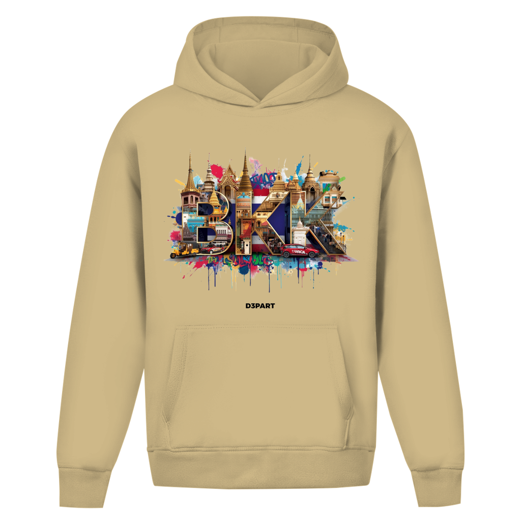 D3PART™ - Bangkok I BKK - Core Oversized Hoodie