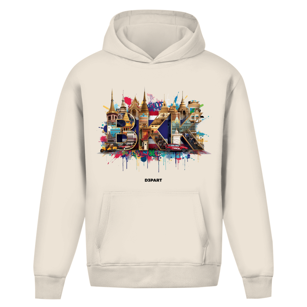 D3PART™ - Bangkok I BKK - Core Oversized Hoodie