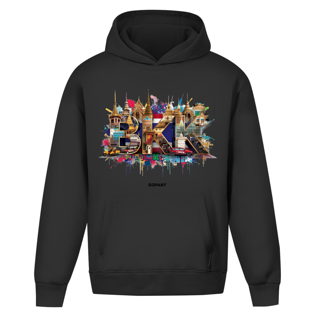D3PART™ - Bangkok I BKK - Core Oversized Hoodie