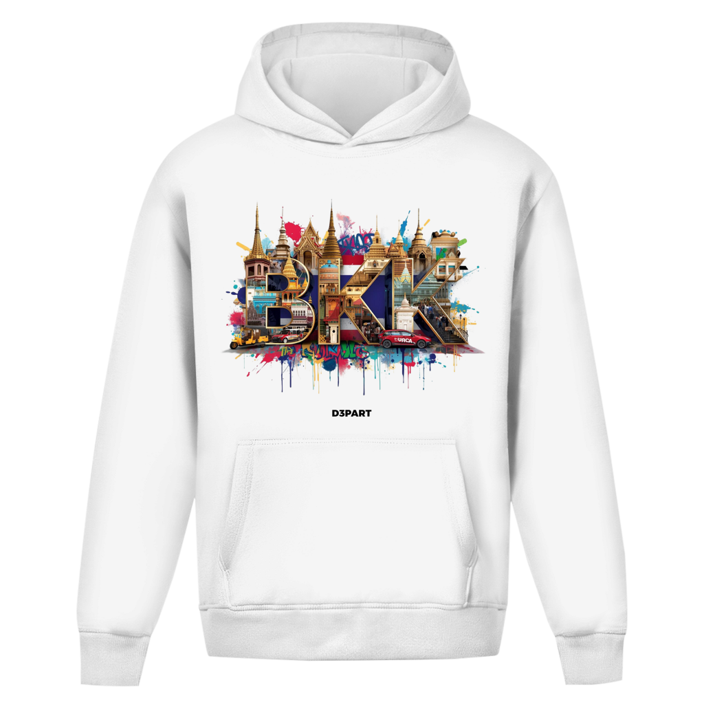 D3PART™ - Bangkok I BKK - Core Oversized Hoodie