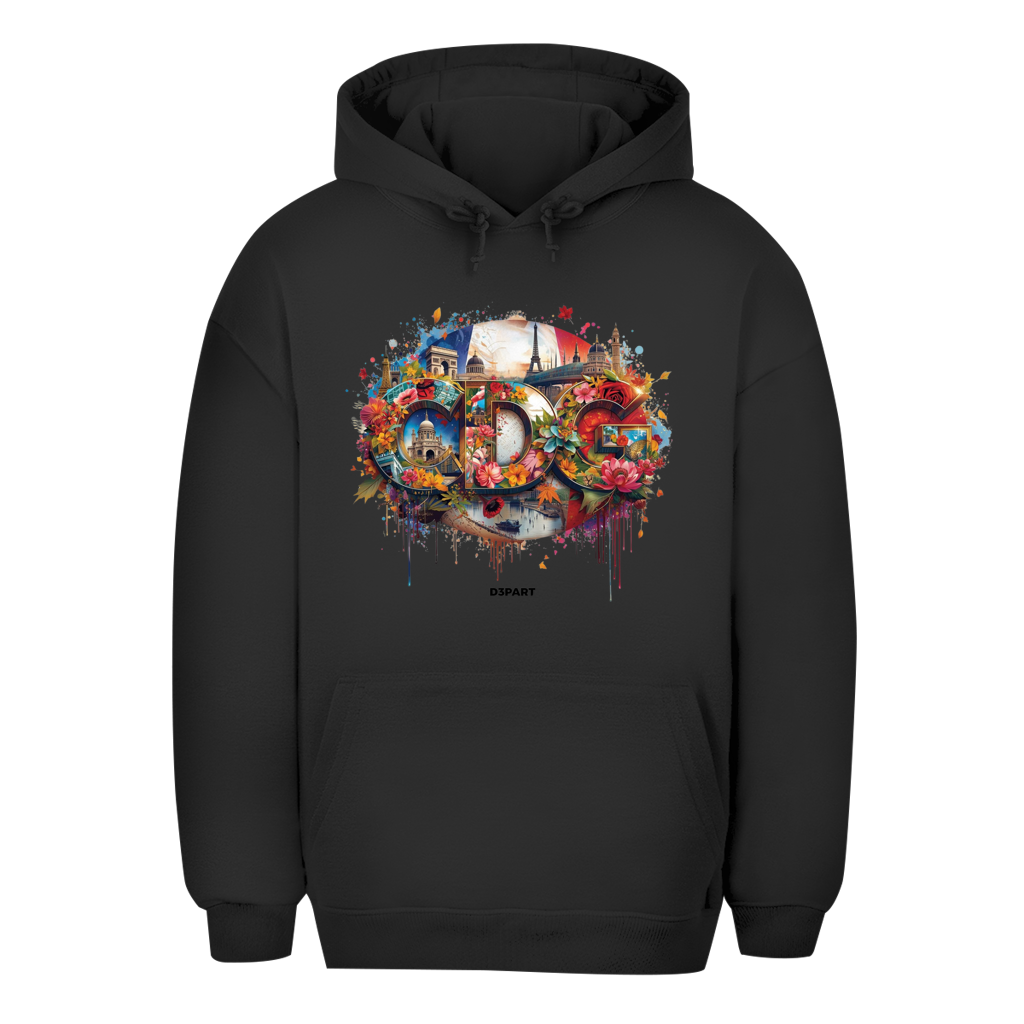 D3PART™ - Paris I CDG - Signature Oversized Hoodie