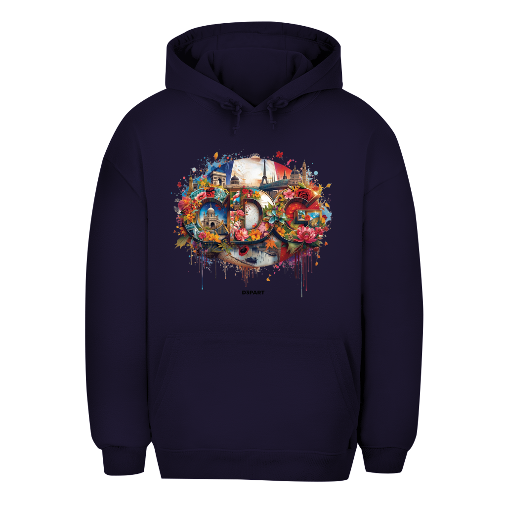 D3PART™ - Paris I CDG - Signature Oversized Hoodie