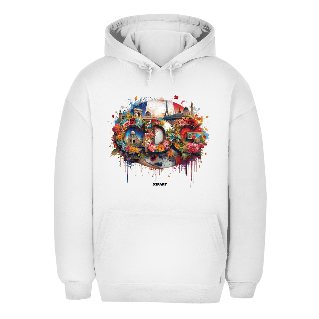 D3PART™ - Paris I CDG - Signature Oversized Hoodie