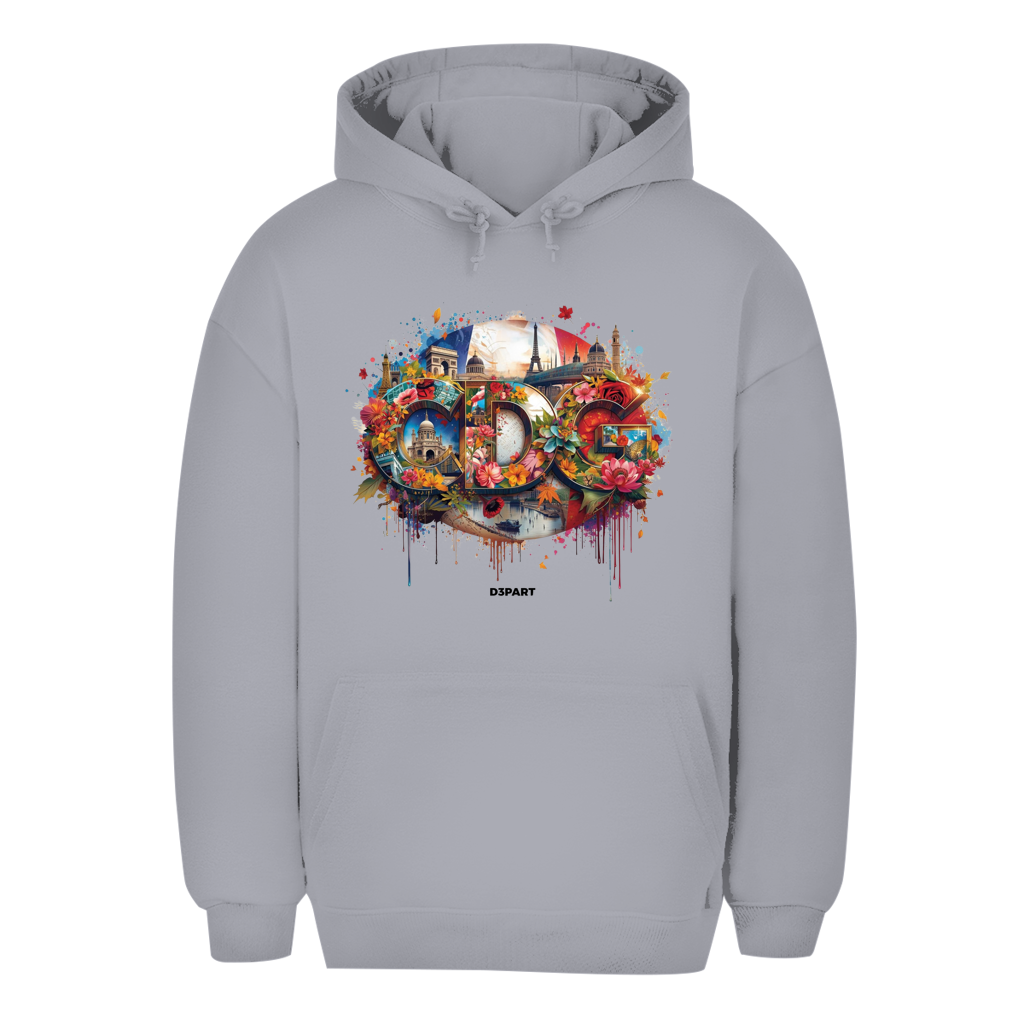 D3PART™ - Paris I CDG - Signature Oversized Hoodie