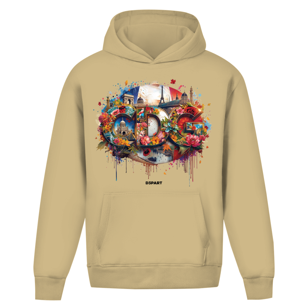 D3PART™ - Paris I CDG - Core Oversized Hoodie