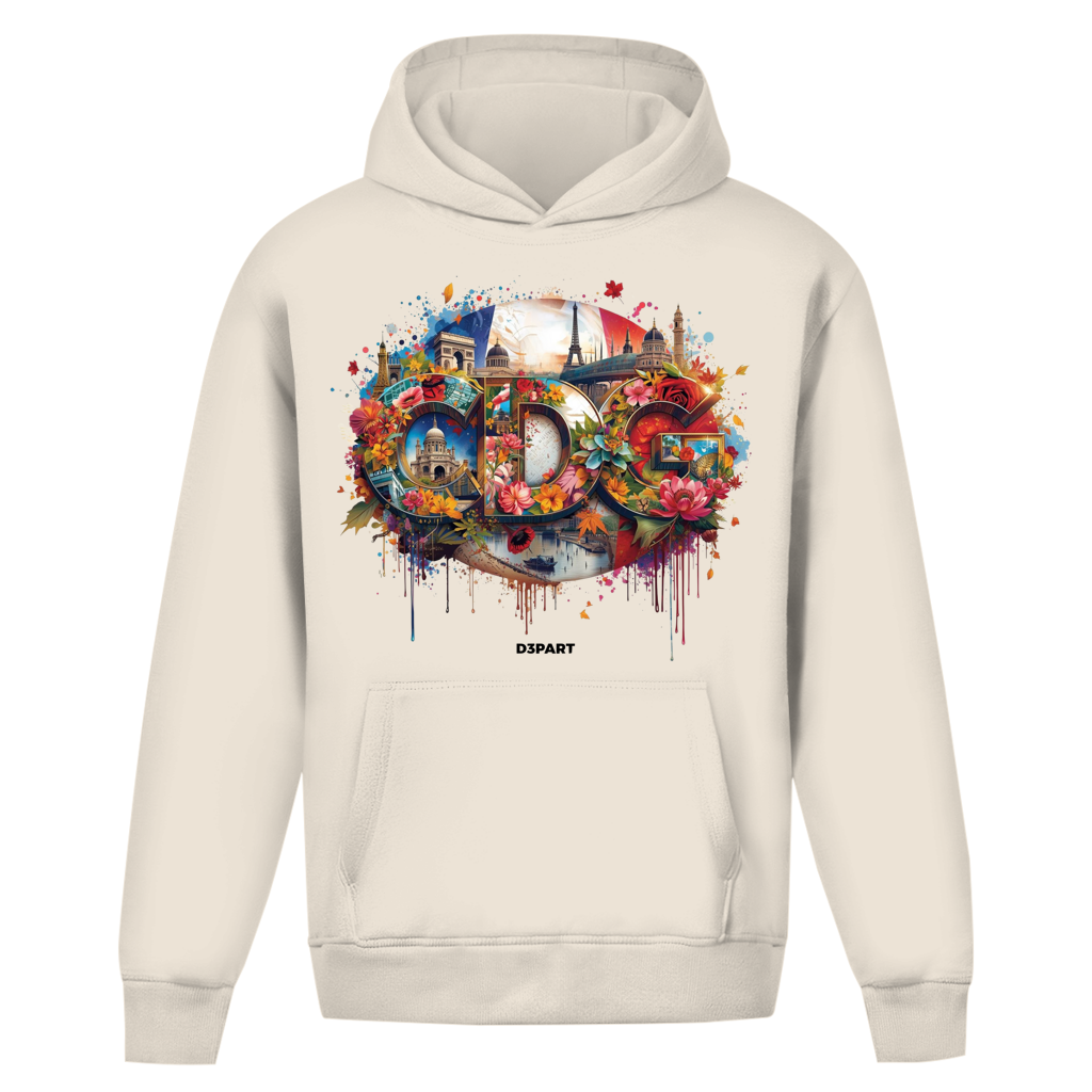 D3PART™ - Paris I CDG - Core Oversized Hoodie