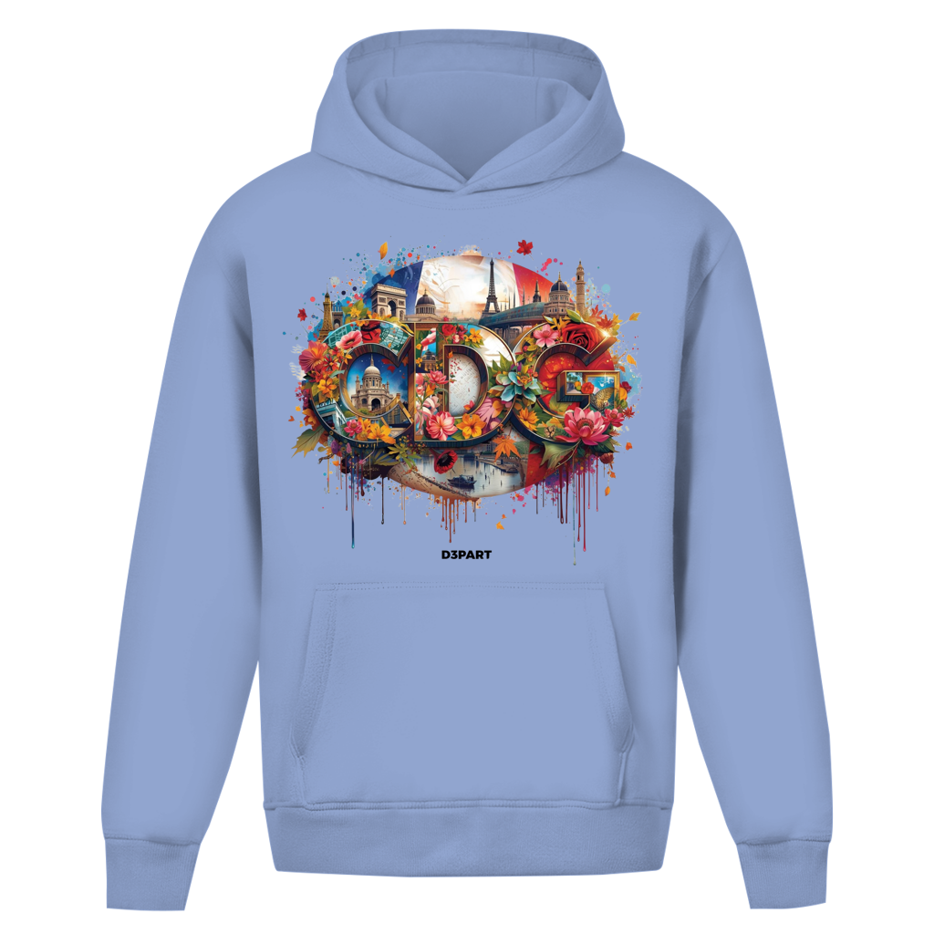 D3PART™ - Paris I CDG - Core Oversized Hoodie