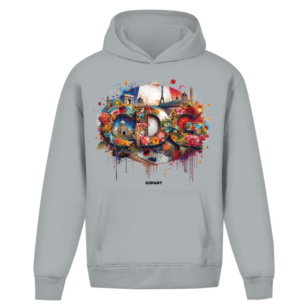 D3PART™ - Paris I CDG - Core Oversized Hoodie