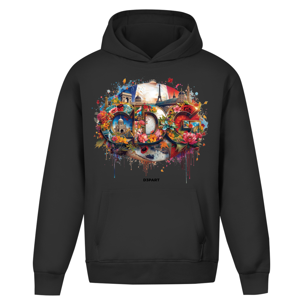 D3PART™ - Paris I CDG - Core Oversized Hoodie