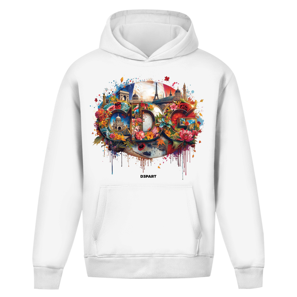 D3PART™ - Paris I CDG - Core Oversized Hoodie