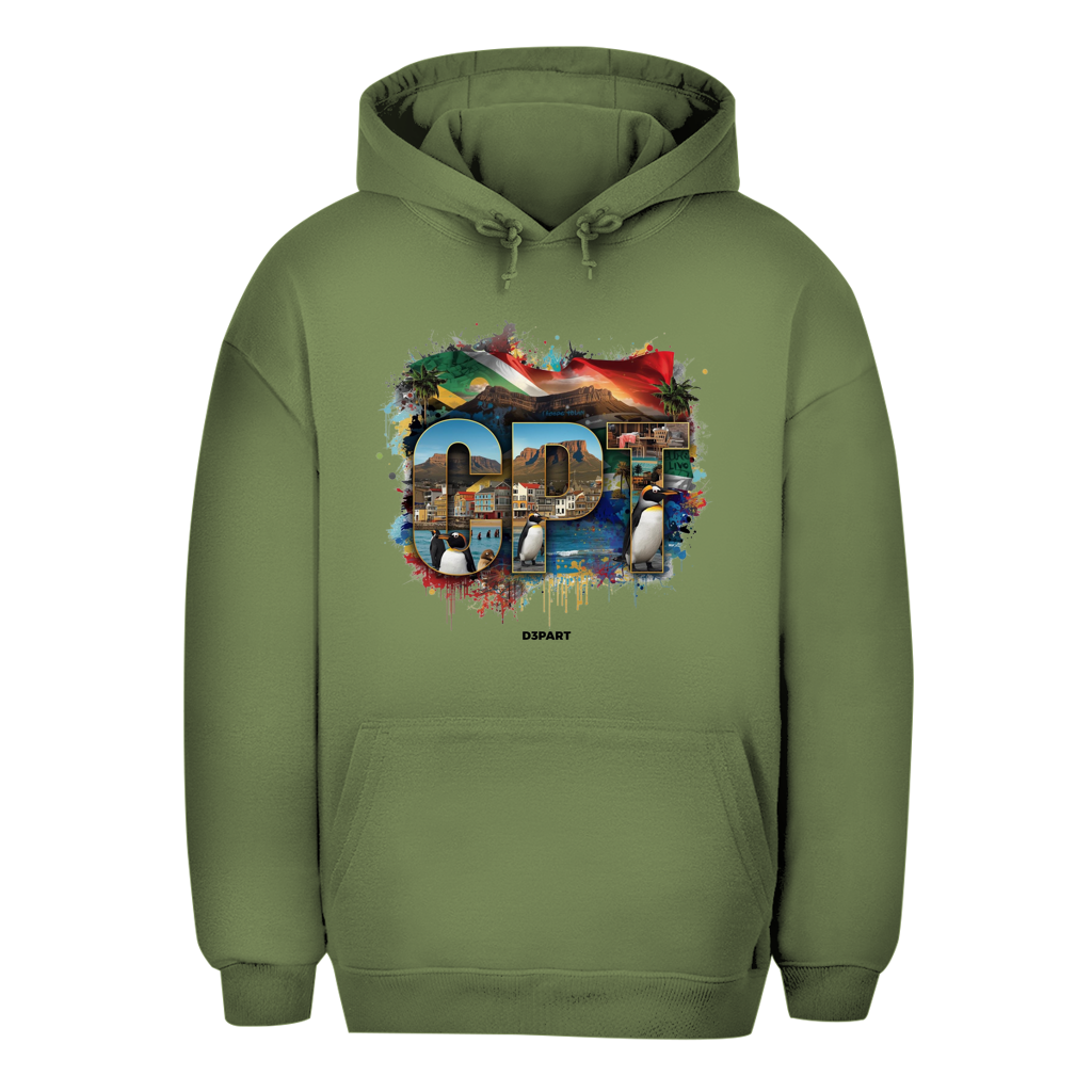 D3PART™ - Kapstadt I CPT - Signature Oversized Hoodie