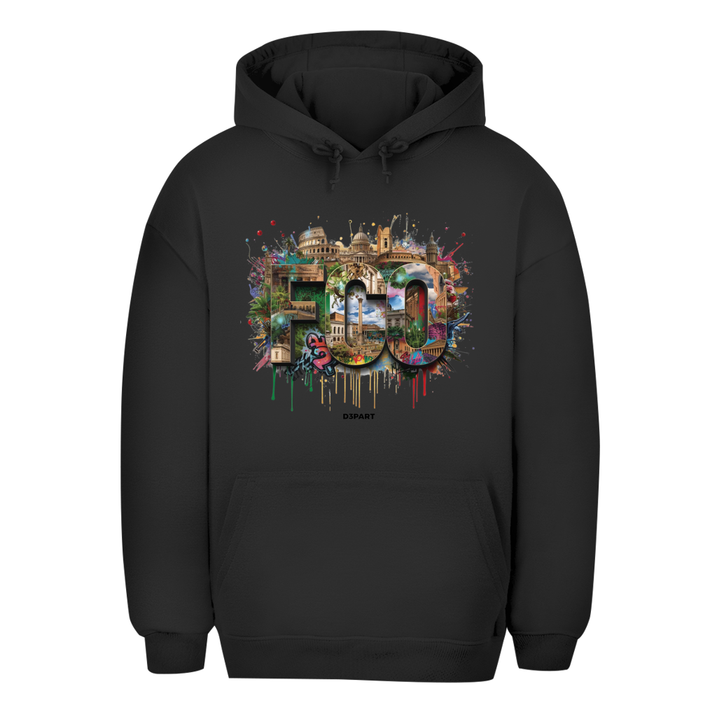 D3PART™ - Rom I FCO - Signature Oversized Hoodie
