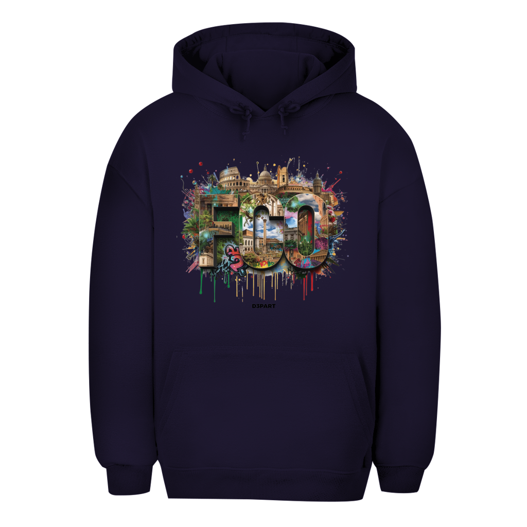 D3PART™ - Rom I FCO - Signature Oversized Hoodie
