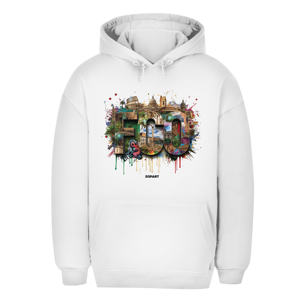 D3PART™ - Rom I FCO - Signature Oversized Hoodie