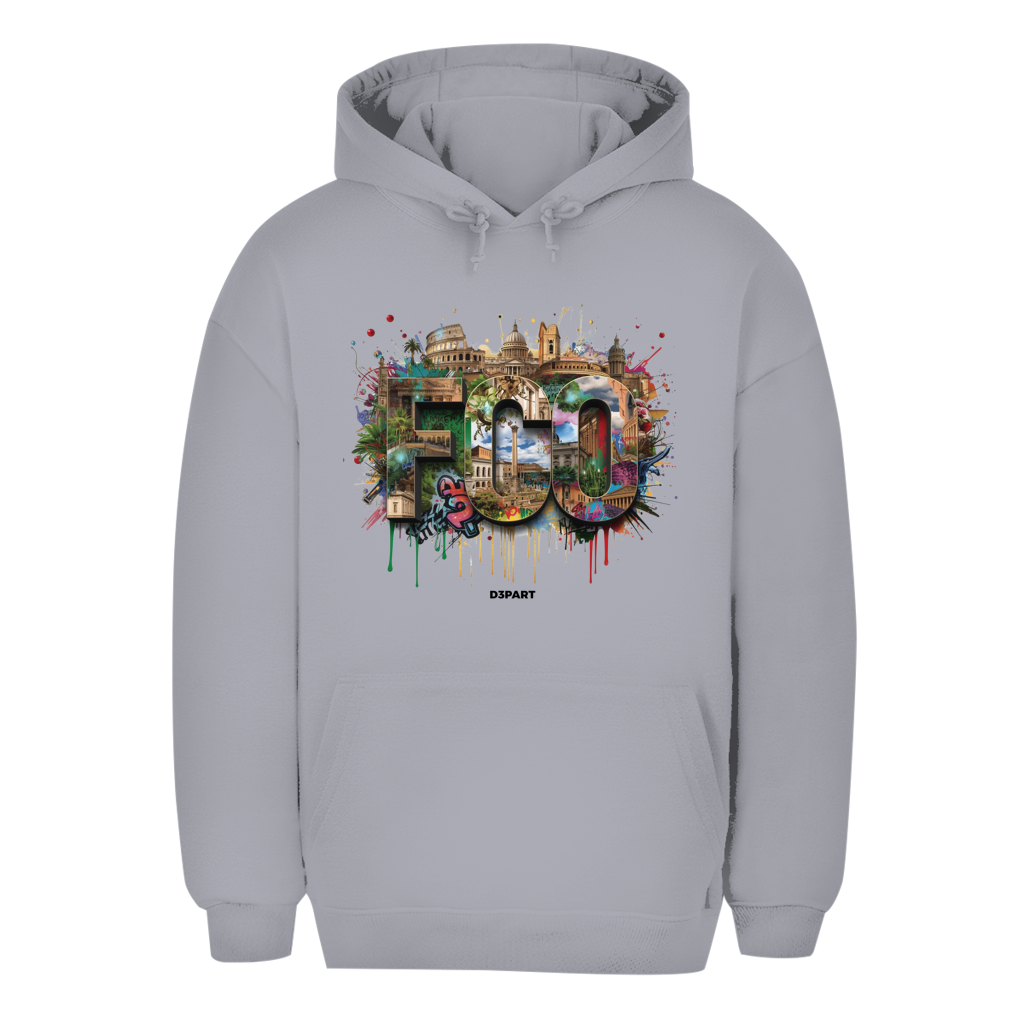 D3PART™ - Rom I FCO - Signature Oversized Hoodie